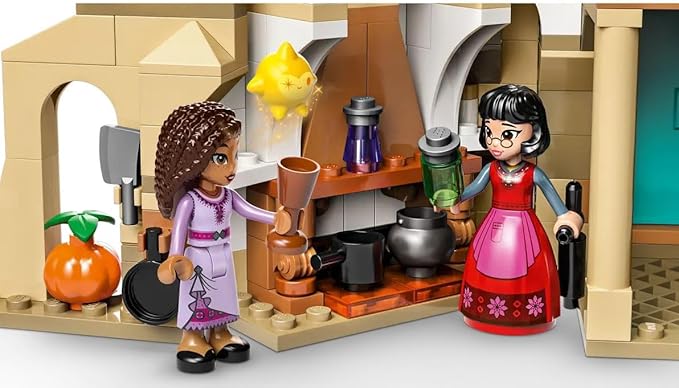 LEGO 43224 Disney Princess König Magnificos Schloss 4 Etagen 4 Charaktere