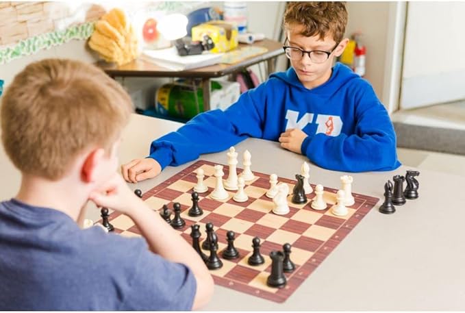 The House of Staunton The World's Greatest Chess Set® - Quadruple Weighted (Indian Rosewood)