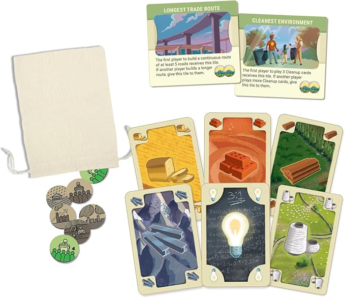 CATAN New Energies Board Game - Sustainable Resources &amp Strategy Classic Gameplay with a Modern Twist! Family Game for Kids and Adults Ages 12+ 3-4 Players 90 Min Playtime Made by CATAN Studi
