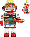 Fantastic Idea Game Robot Building Block Sets Retro Game Console Building Toys Pixel Style Collection &amp Display DIY Model Kit Creative Gifts for Adults Teens 14+（592PCS）