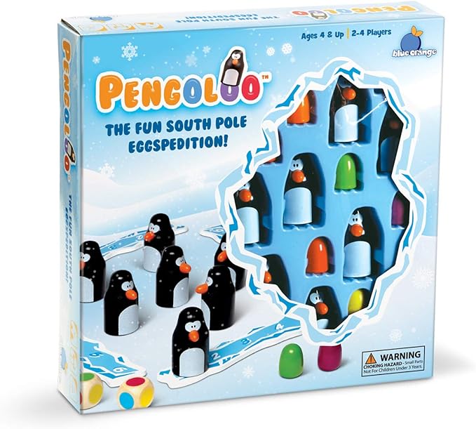 Blue Orange Pengoloo Plastic