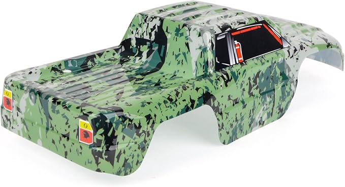 SummitLink Custom Body Compatible for 1/10 Scale RC Car or Truck (Truck not Included) (Camouflage)