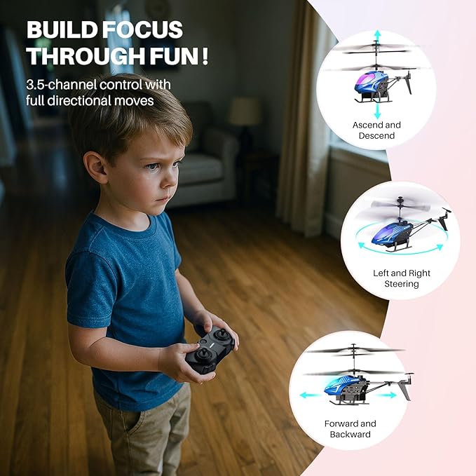 SYMA Remote Control Helicopter RC Plane with 40 Mins Flight Time(2 Batteries) Auto Obstacle Avoidance and Altitude Hold Birthday Gifts for 6 7 8 9 10 11 12 Years Old Kids Boys Girls
