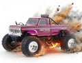 FMS 1/10 RC Truck Ford F-1002WD Monster Truck with Licensed Body 550 Brushed Motor Oil Shocks Independent Suspension – All-Terrain RC Crawler High Speed Off-Road RC Car for Gift(Red First Blood)