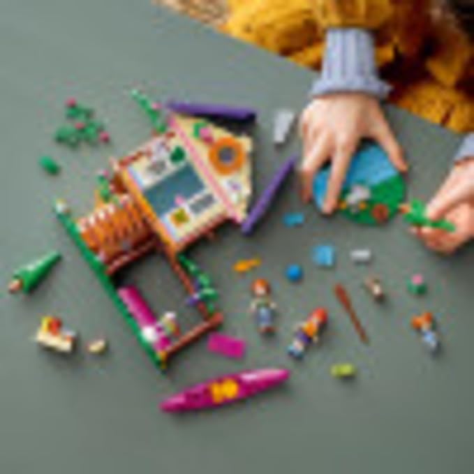 LEGO Friends Forest House 41679 Building Kit Forest Toy with a Tree House Great Gift for Kids Who Love Nature New 2021 (326 Pieces)