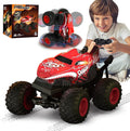 Gohero Remote Control Monster Truck Toys 1:20 Scale RC Shark Monster Trucks with Light &amp Music 2.4Ghz Remote Control Car Boys 4-7 &amp 8-12 Remote Control Truck with 360° Spin Walk Upright &am