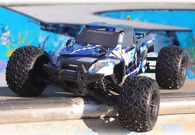 Maverick Quantum2 1/10 Electric RTR Monster Truck (Blue)