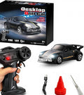 Mini RC Drift Car 1/64 RC Remote Control Car High Speed 2.4GHz Full Proportional RTR Micro Sports Racing Drift 4WD HobbyFast Race Vehicle with Lights Model Toys Gift for Kids Boys Adults