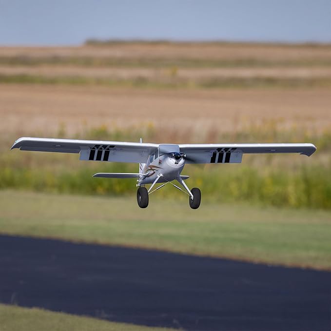 E-flite RC Airplane Timber 10-Year Anniversary Edition BNF Basic (Transmitter Battery and Charger Not Included) EFL-3352
