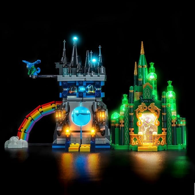 Light kit Compatible with Lego 75689 Emerald City &amp Kiamo Ko Castle - No Model Only Light LED Lighting Accessories Compatible with Lego 75689