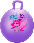 PlayZap Hopper Balls for Kids 3-8 18 Inches Bouncy Ball with Handle 18 Inflatable Bouncing Hopper 45cm Jumping Toys Garden Hopping Toys Girls Boys Gifts