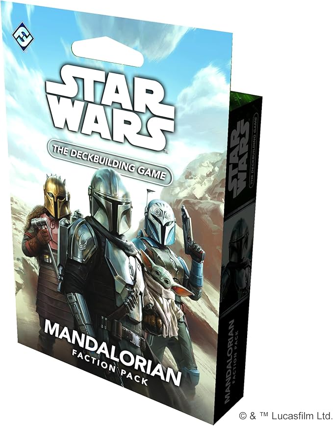 Asmodee Star Wars: The Deckbuilding Game: Mandalorian Faction Pack - Play as The Mandalorian Bounty Hunters &amp Troopers Strategy Game for Kids &amp Adults Ages 12+ 2 Players 30 Minute Playtim