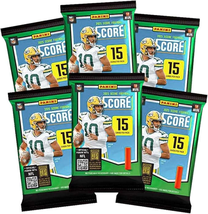 2025–26 Panini Score NFL Football Blaster Box – Official Trading Cards – Includes Rookie Cards Parallels &amp Inserts – Sealed Retail Pack