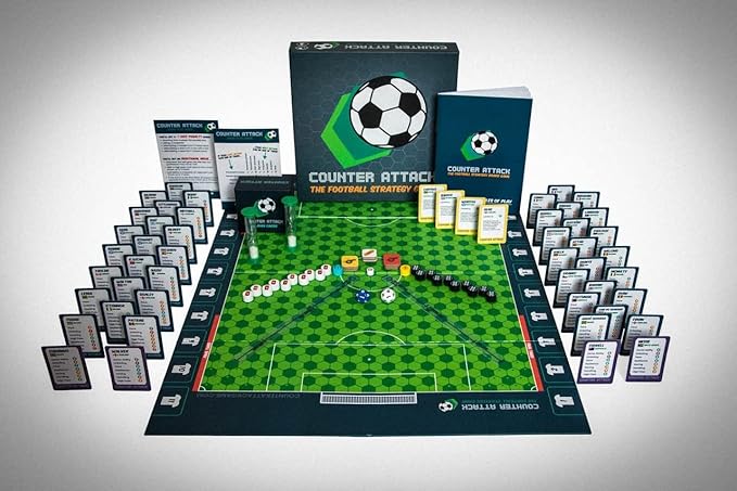 Giga Mech Games Counter Attack - A Matchday Simulation Game That Captures The Thrills of Football for 1-2 Players!