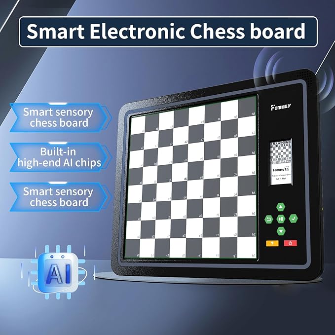 Electronic Chess Set Computer Chess Game Electronic Chess Set Game Chess Sets Games Lovers for Beginners Great Partner for Play and Practice