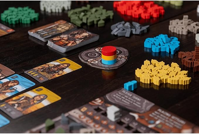 Renegade Game Studios Skara Brae Board Game Resource Management Strategy Develop Village Ages 13+ 1-4 Players