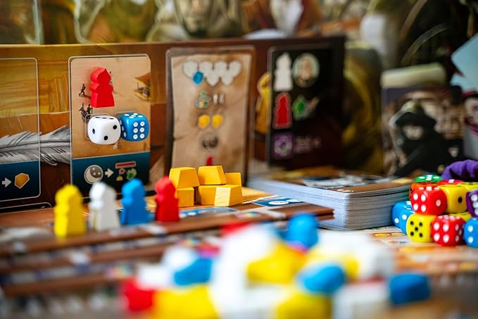Renegade Game Studios: Scholars of the South Tigris Strategy Board Game Standalone Worker Placement 2-4 Players 60-90 Mins