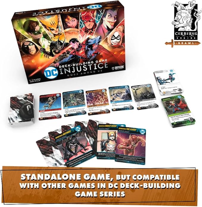 Board Games DC Comics Deckbuilding Game: Injustice