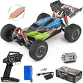 GoolRC WLtoys 144001 RC Car 4WD 2.4GHz 60km/h High Speed Remote Control Car Off-Road RC Trucks 1:14 Scale RC Buggy with RTR Aluminum Alloy Chassis 550 Motor Gifts for Adults