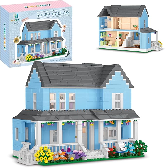 Gilmore House Building Set Compatible with Lego for GirlsArchitecture Building House Kit for Women DecorGirls Christmas Birthday Gifts 1559 pcs