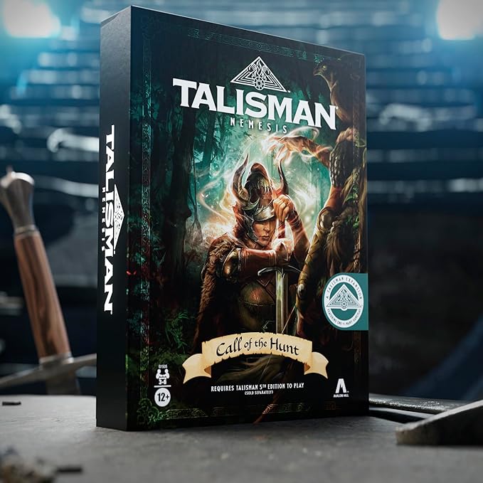Avalon Hill Talisman Nemesis: Call of The Hunt Expansion Pack - Adventure Strategy Game - Ages 12+ - 3-6 Players - 60 mins