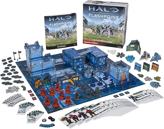 mantic Games Halo: Flashpoint - The Tactical Miniatures Game (Spartan Edition Starter Set)