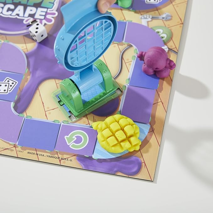 Hasbro Gaming Grape Escape Board Game for Kids Ages 5 and Up Fun Family Game with Modeling Compound