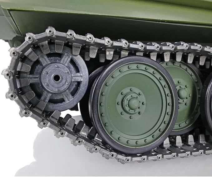US in Stock RC Tank 1/16 German Panther G 7.0 Upgraded Infrared Combat 340 Rotating Turret BB Shooting Airsoft Tank