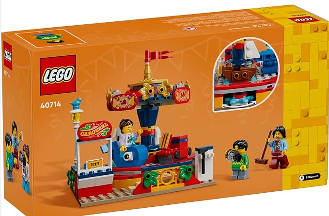 LEGO 40714 Carousel Ride 2024 Toy Building Set 8+ 232 Pieces