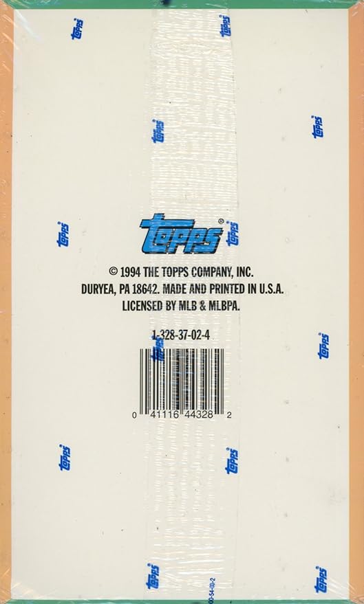 Topps Stadium Club Major League Baseball '94 Series 2 Trading Cards - 24 Foil Packs