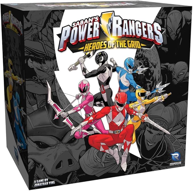 Renegade Game Studios Power Rangers: Heroes of The Grid for 14 years