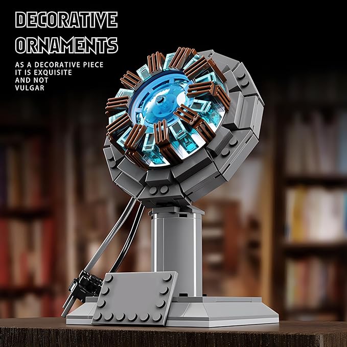 Arc Reactor Building Block Set A Model Toy Proof That Tony Has A HeartA Gift for Adults and Children