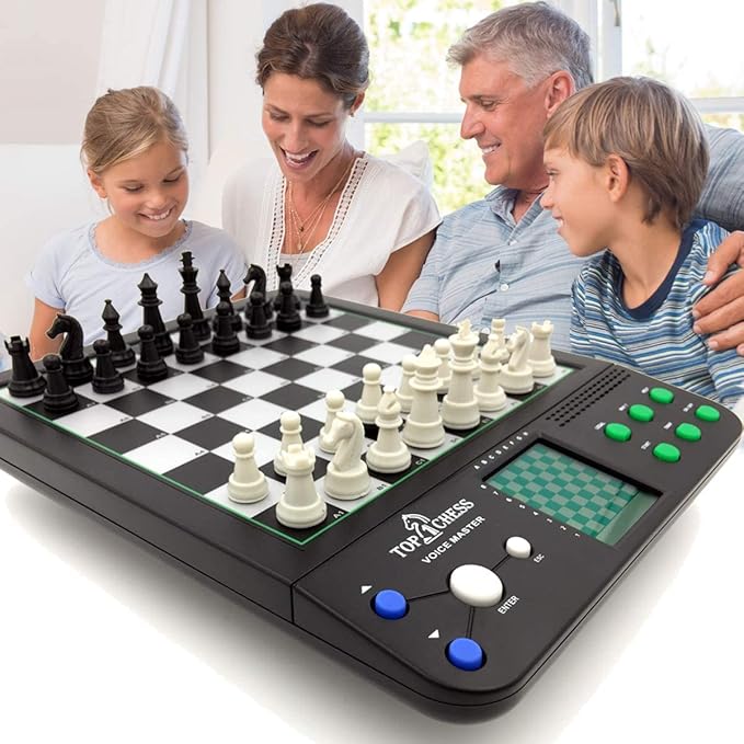 Top 1 Chess Electronic Chess Set | Chess Set for Kids and Adults | Voice Chess Computer Teaching System | Chess Strategy Beginners Improving Learning Board Game