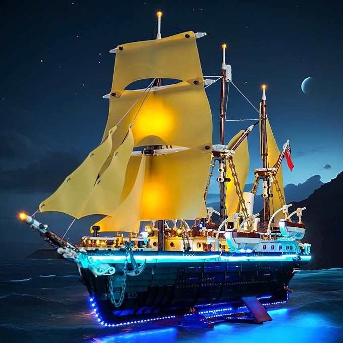 Upgraded Led Light Kit Compatible with Lego The Endurance Building Set Lights Decoration Compatible with Lego 10335 (Model Not Included)