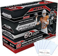 2025 Prizm Draft Picks College Football CFB Mega Box with 60 Trading Cards + 6 Toploaders and StreetCards Magnet!