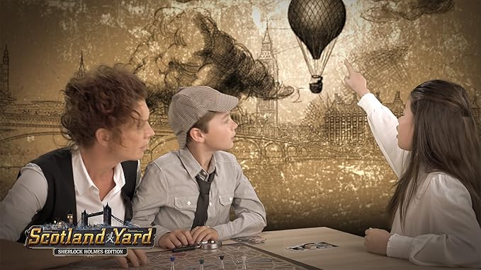 Ravensburger Scotland Yard Sherlock Holmes Edition - Strategy Game for Ages 8+ | Engaging Brain Teaser | Ideal for Family Game Night Award-Winning Game
