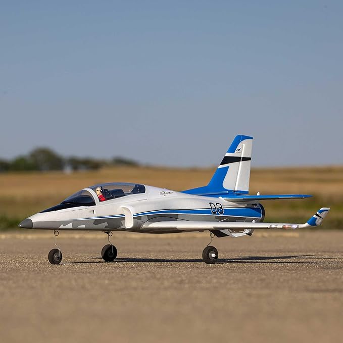 E-flite RC Airplane Viper 30mm EDF Jet BNF Basic (Transmitter Battery and Charger Not Included) with Safe and AS3X EFLU17750