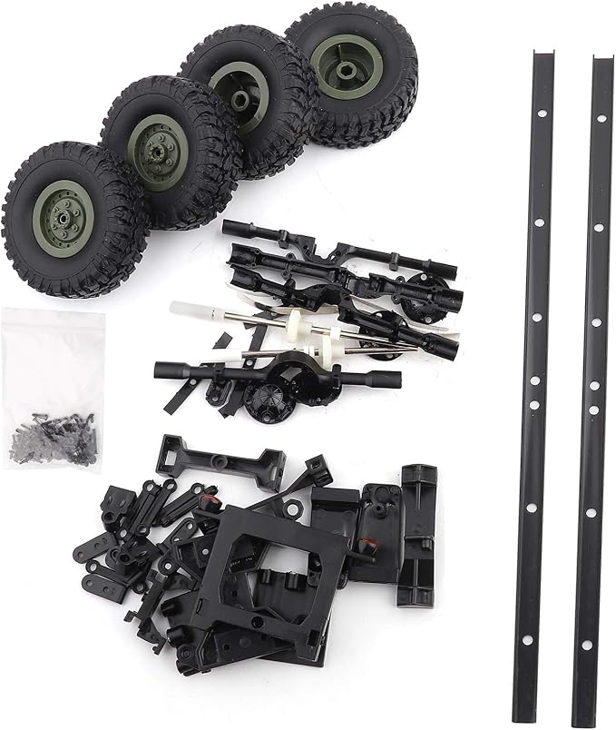Oil Trailer Chassis for 1 16 RC Car WPL B24 B16 Simulation Toy B36 B36KIT Truck Parts DIY Accessoy B36KIT