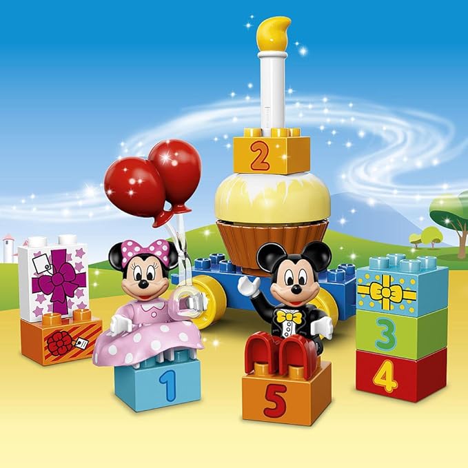 LEGO DUPLO l Disney Mickey Mouse Clubhouse Mickey &amp Minnie Birthday Parade 10597 Disney Toy (24 Pieces)
