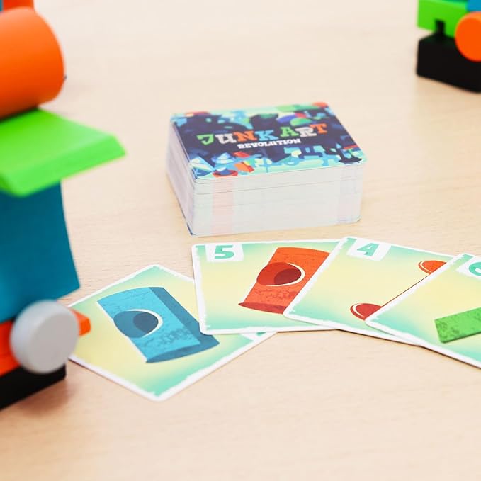 Junk Art Revolution Board Game - Build Wild Sculptures and Earn Fame Around The World in a Creative Dexterity &amp Balance Challenge for Kids &amp Adults Ages 8+ 2-6 Players 30 Minute Playtime