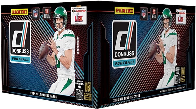 2024 Panini Donruss Football Retail 24-Pack Trading Card Box (Four Red Parallels Per Box)
