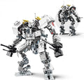 HIGH GODO Ghost Killer Mech Robot Transforming Building Blocks Set for Adults City Warrior Justice Hero Soldier Mech Model Building Kit Cool Creative Robots Toys Gift for Teens 466 Pieces