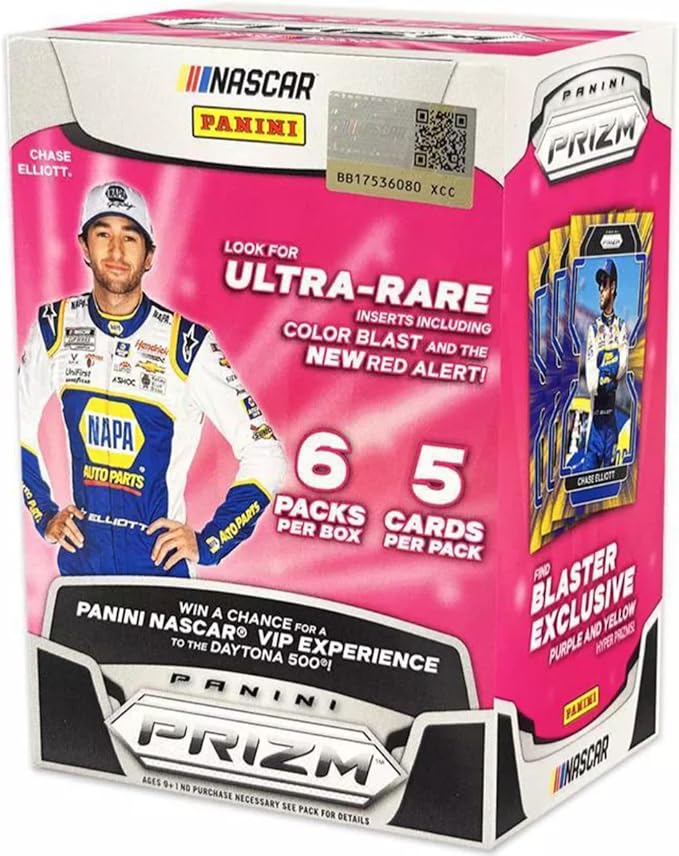 2022 Panini NASCAR Prizm Racing Trading Card Blaster Box