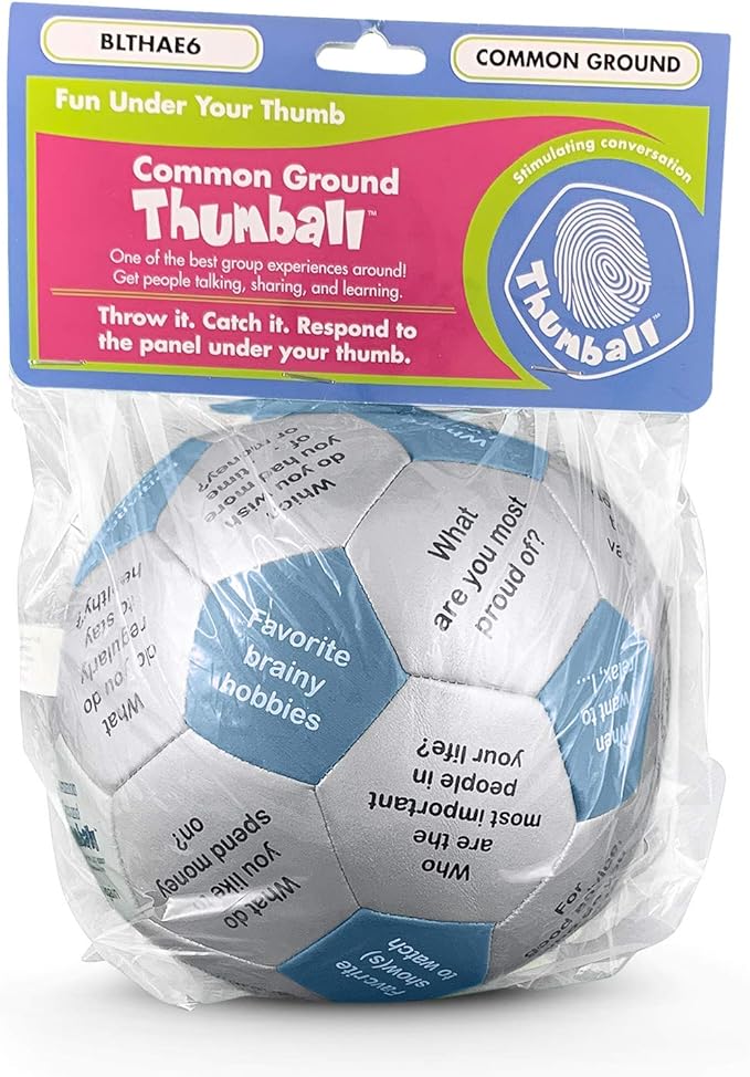Trainers Warehouse 6 Thumball Collection 32 Prompts for Conversation Team Building Relationship and Training