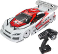 Serpent 1/10 RC Touring Car RTR 4WD Fast Electric RC Car with Brushless Motor Carbon Fiber &amp CNC Aluminum Parts High Speed Batteries and Charger Not Included (Red)