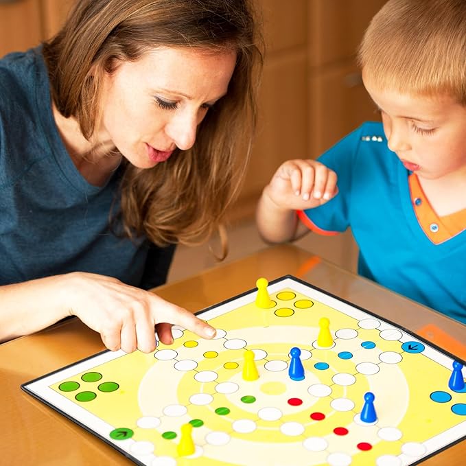 Zhanmai 4 Pcs Folding Blank Game Board 20 x 20 DIY Create Make Your Own Game Board Blank Quad Fold Dry Erase Battle for Family School Classroom DIY Activities