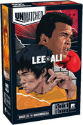 Restoration Games Unmatched Muhammad Ali vs Bruce Lee - Strategy Board Game for 2 Players - Heroes Expansion with Miniatures Unique Decks and Abilities - 20 Min Playtime - Ages 9+