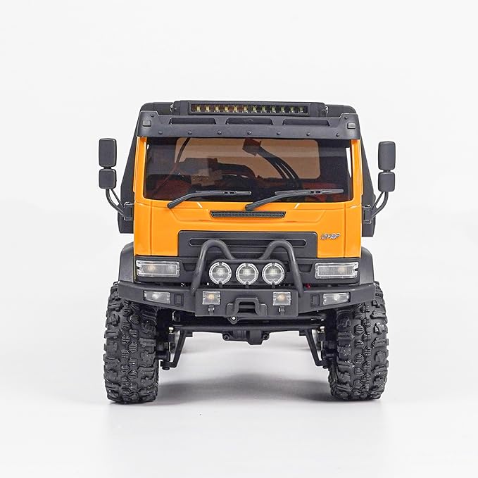 HOBBYPLUS ARKTOS V1.5 CR18P Rock Crawler RTR All Terrain - Remote Control Car Rock Crawler 1/18 Scale 6WD 2 Speed Transmission Off Road for Adults RC Hobbyists (Tan)
