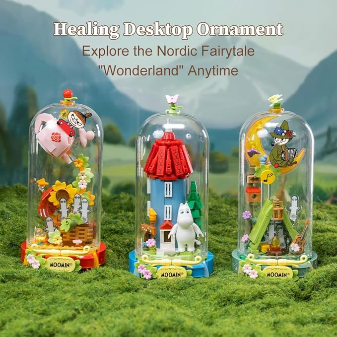 PANTASY Little My's Afternoon Tea Building Block Set Tea Party Scene with Detailed Figures Creative Construction Toy for Adults Ideal Gift for Hobbyists and Collectors