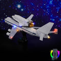 Light kit Compatible with Lego 10360 Shuttle Carrier Aircraft - No Model Only Light LED Lighting Accessories Compatible with Lego Space Shuttle Transportation Aircraft (RC Version)